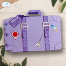 Elizabeth Craft Designs Die Set - Camera & Suitcase Build a Book, 2354