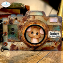 Elizabeth Craft Designs Die Set - Camera & Suitcase Build a Book, 2354