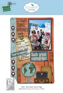 Elizabeth Craft Designs Die Set - Rounded Travel Page, 2356
