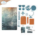 Elizabeth Craft Designs Die Set - Rounded Travel Page, 2356