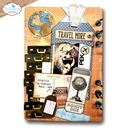 Elizabeth Craft Designs Die Set - Rounded Travel Page, 2356