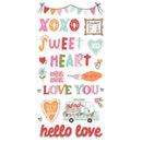 Simple Stories - Foam Stickers - Heartstrings, 23611
