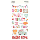 Simple Stories - Foam Stickers - Heartstrings, 23611