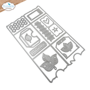 Elizabeth Craft Designs Die Set - Off the Edge Pocket, 2367