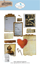 Elizabeth Craft Designs Die Set - Notebook Fragments, 2368