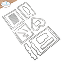 Elizabeth Craft Designs Die Set - Notebook Fragments, 2368