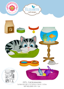 Elizabeth Craft Designs Die Set - Cat Accessories, 2371