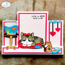 Elizabeth Craft Designs Die Set - Cat Accessories, 2371