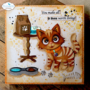 Elizabeth Craft Designs Die Set - Cat Accessories, 2371