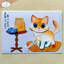 Elizabeth Craft Designs Die Set - Cat Accessories, 2371