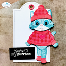 Elizabeth Craft Designs Die Set - Cat Clothing Accessories, 2372