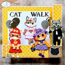 Elizabeth Craft Designs Die Set - Cat Clothing Accessories, 2372