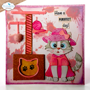 Elizabeth Craft Designs Die Set - Cat Scratching Post, 2373