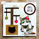 Elizabeth Craft Designs Die Set - Cat Scratching Post, 2373