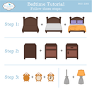 Elizabeth Craft Designs Die Set - Bedtime, 2383