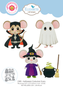 Elizabeth Craft Designs Die Set - Halloween Costumes Scary, 2385