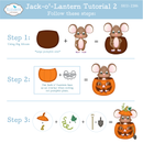 Elizabeth Craft Designs Die Set - Jack-O'-lantern, 2386