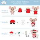 Elizabeth Craft Designs Die Set - Santa & Mrs. Claus, 2387