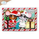 Elizabeth Craft Designs Die Set - Santa & Mrs. Claus, 2387
