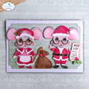 Elizabeth Craft Designs Die Set - Santa & Mrs. Claus, 2387