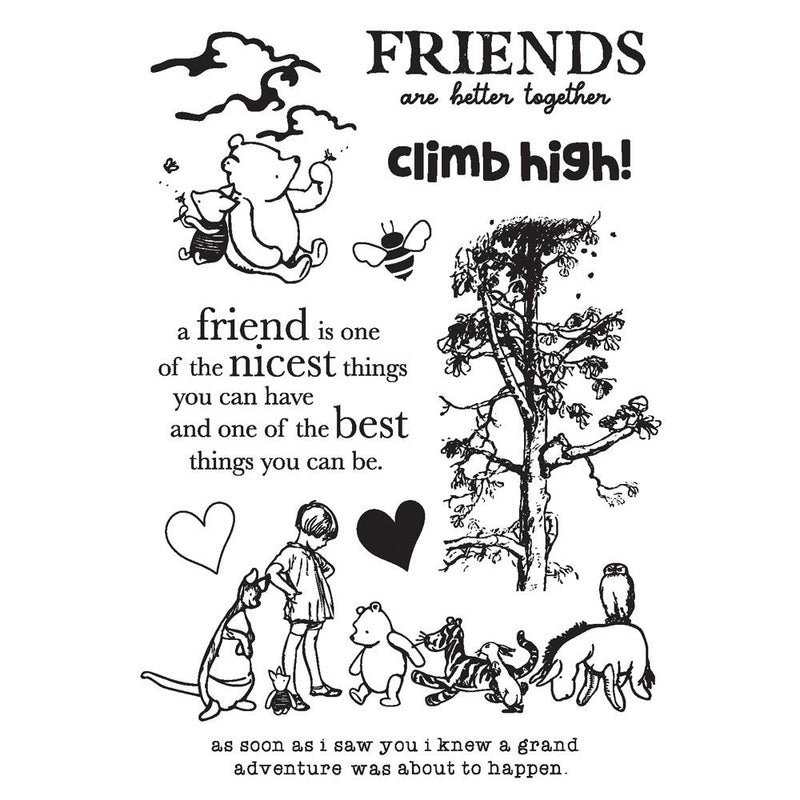 Coming Soon - Simple Stories Stamps - Better Together - Say Cheese Classic Pooh, 23918