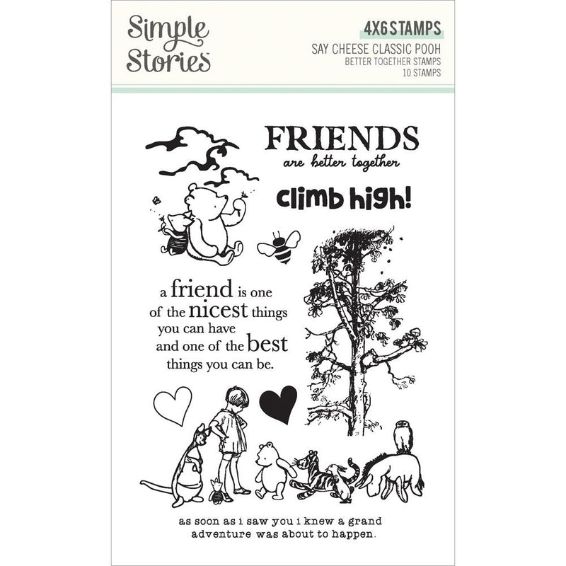 Coming Soon - Simple Stories Stamps - Better Together - Say Cheese Classic Pooh, 23918