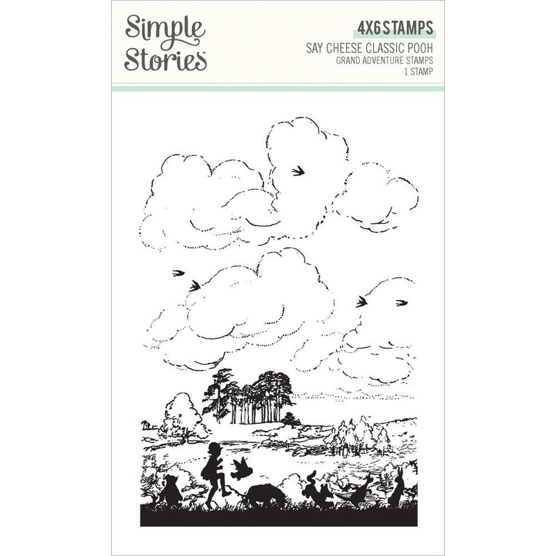 Coming Soon - Simple Stories Stamps - Grand Adventure - Say Cheese Classic Pooh, 23919