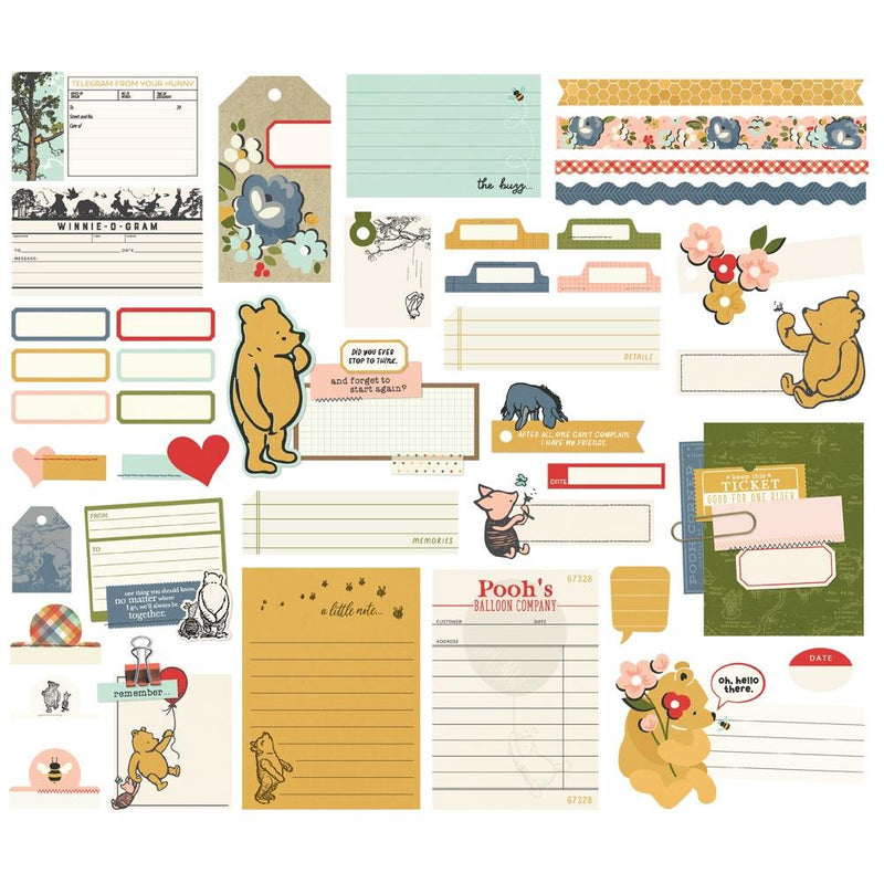 Coming Soon - Simple Stories - Journal Bits - Say Cheese Classic Pooh, 23922