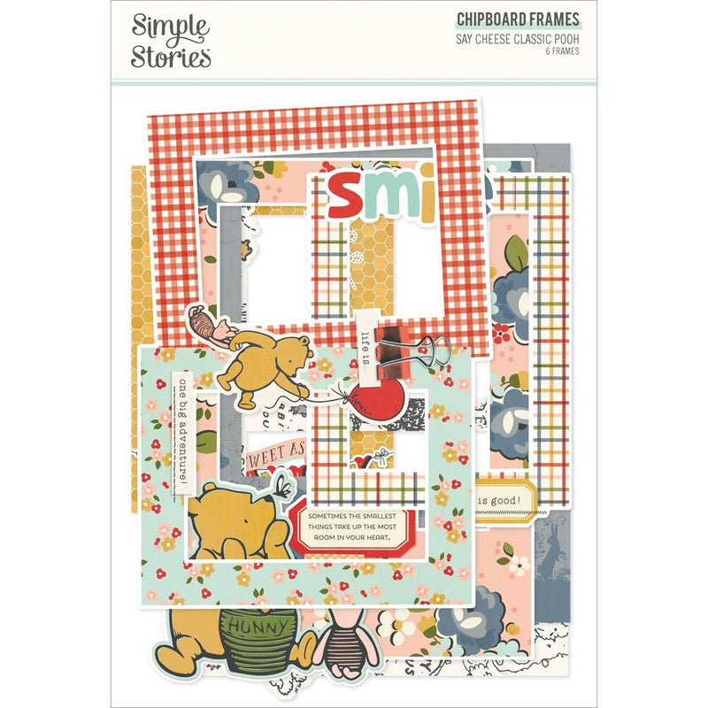 Simple Stories - Chipboard Frames - Say Cheese Classic Pooh, 23927