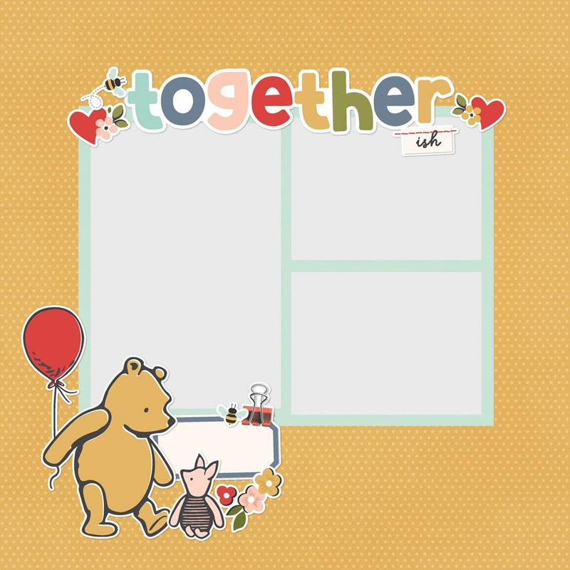 Coming Soon - Simple Stories Simple Pages Page Pieces - Say Cheese Classic Pooh, 23931