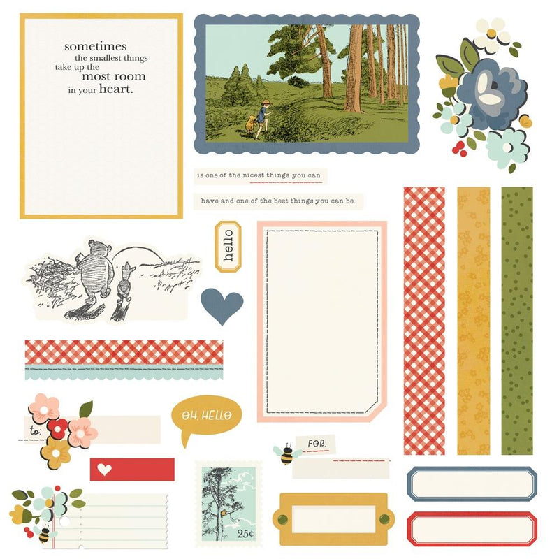 Coming Soon - Simple Stories Simple Cards Card Kit - Say Cheese Classic Pooh, 23932