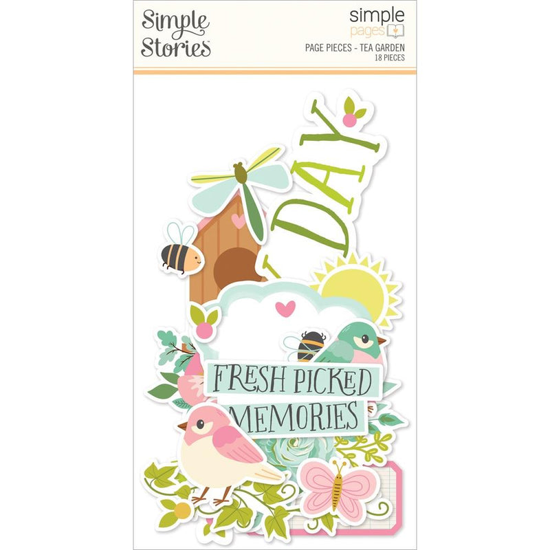 Simple Stories - Simple Pages Page Pieces - Tea Garden, 24127