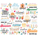 Simple Stories - Sunny Days - Bits & Pieces Sentiment Bits, 24521