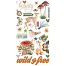 Simple Stories - Simple Vintage Woodlands - Chipboard Stickers, 24721
