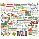 Simple Stories - Simple Vintage Woodlands - Bits & Pieces Sentiment Bits, 24725