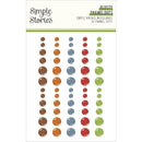 Simple Stories - Simple Vintage Woodlands - Gloss Enamel Dots, 24732