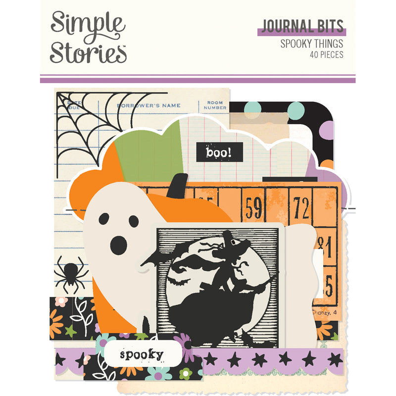 Simple Stories - Spooky Things - Journal Bits, 24918