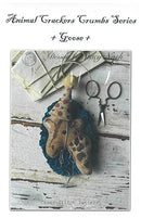 Stacy Nash Primitives Cross-Stitch Chart - Goose Animal Crackers, 24-1737