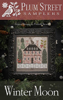 Plum Street Samplers Cross-Stitch Chart - Winter Moon, 25-1943