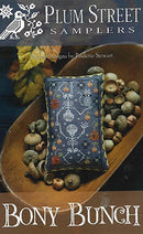 Plum Street Samplers Cross-Stitch Chart - Bony Bunch, 25-3197