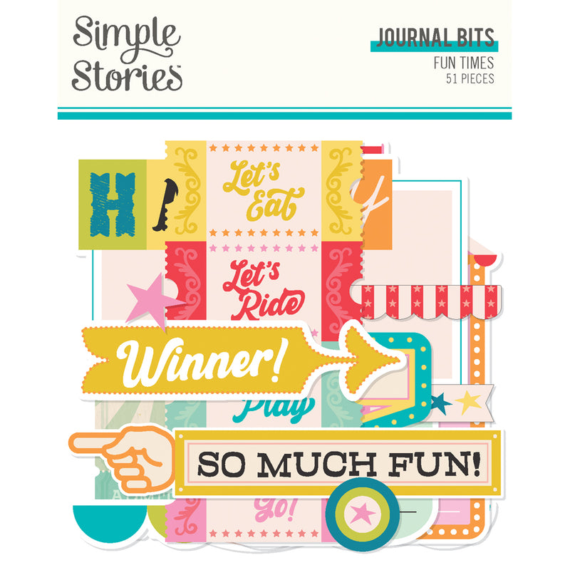 Simple Stories - Fun Times - Journal Bits, 25019