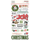 Simple Stories - Say Cheese Classic Mouse Christmas - Puffy Stickers, 25211