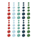 Simple Stories Simple Vintage Flannel Season - Glossy Enamel Dots, 25325