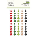 Simple Stories - Simple Vintage Believe - Glossy Enamel Dots, 25535
