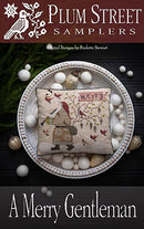 Plum Street Samplers Cross-Stitch Chart - Merry Gentlemen, 26-1050