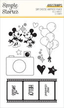 Simple Stories Say Cheese Happiest Place Stamps - Hello Magic! 26225