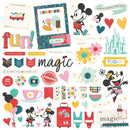 Simple Stories Say Cheese Happiest Place - Chipboard Pieces, 26226