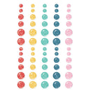 Simple Stories Say Cheese Happiest Place - Glitter Enamel Dots, 26232
