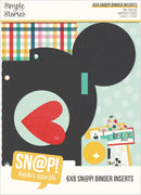 Simple Stories Say Cheese Happiest Place - Sn@p! Binder Inserts, 26233