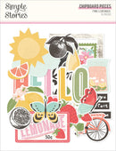 Simple Stories Pink Lemonade - Chipboard Pieces, 26318
